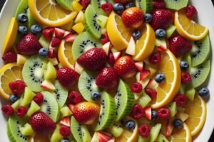 🥝🍓 Fresh Kiwi–Strawberry Salad